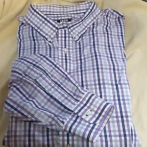 Men's Izod 19 neck 34/35 long sleeve button down